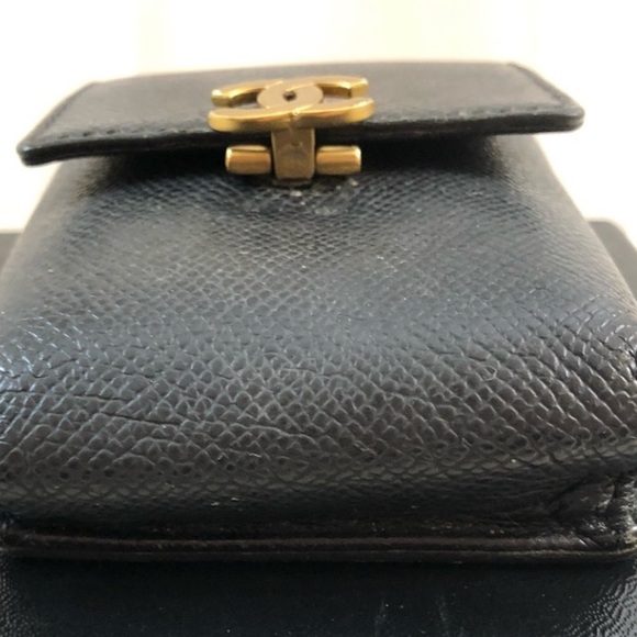 🆕 Chanel CC logo leather case 🥰 - Picture 7 of 11